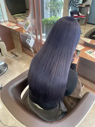 ロング 石戸 春菜のヘアスタイル