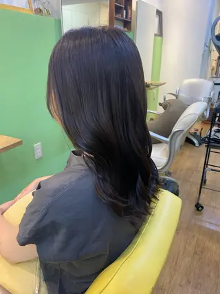 ロング 【エシカル】 HOSOMIのヘアスタイル