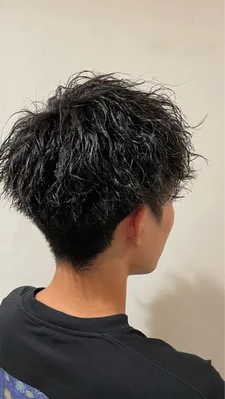 ショート メンズ 椿 大輔のヘアスタイル