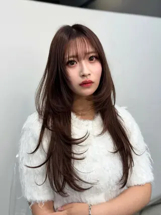 ロング カラー 🦋韓国系指名No1 店長/圓山 祐也🦋のヘアスタイル