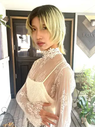 ショート 塩谷 雪花のヘアスタイル