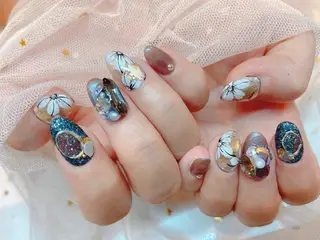 ネイル 長さだし専門店 M2　rikaのネイルデザイン