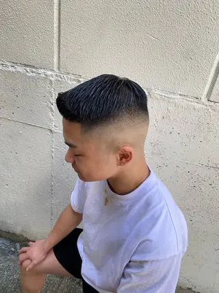 ショート 鶴田 海音のヘアスタイル