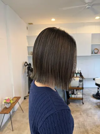 キッズ 『新潟でボブとハイ トーンなら僕』あいるのヘアスタイル