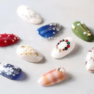 ネイル Soeur ネイリストのネイルデザイン