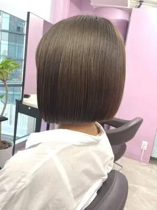 ショート 高尾亮輔/ ボブ特化美容師のヘアスタイル