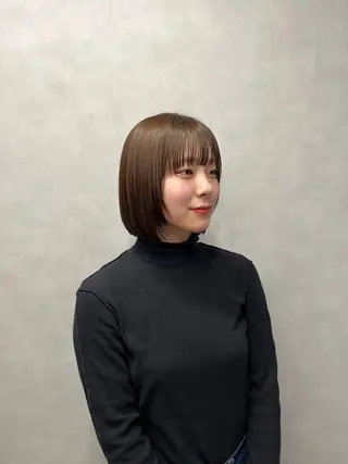 ミディアム 【透明感カラー‎✨】 中島日菜のヘアスタイル