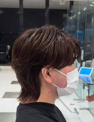 パーマ メンズ EARTH勝田台 吉永嵐のヘアスタイル