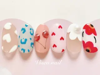 ネイル Viseo《6週間 長持ちパラジェル》のネイルデザイン