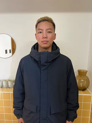 ショート カラー メンズ nishido ハイライト/海外ヘアのヘアスタイル