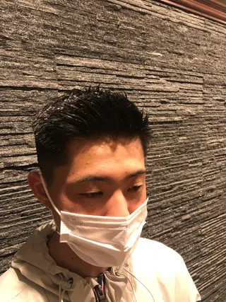 ショート ヒロ銀座バーバーショップ難波店所属・縮毛矯正/パーマ 宮河 惇💈のヘアスタイル