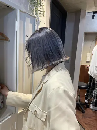 ショート youres hair 髪質改善トリートメント&ヘッドスパ  新宿三丁目店【ユアーズヘア】所属・🦋透明感カラー 👑NODOKA🦋のヘアスタイル