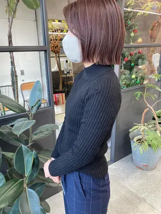 ミディアム カラー 小木曽智美 /ボブ/ショートのヘアスタイル