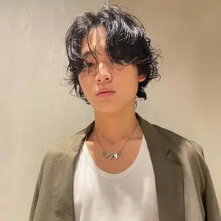 パーマ メンズ 🌈圧倒的デザイン パーマ　関和希のヘアスタイル