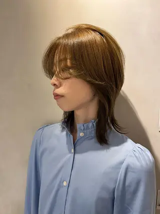 ミディアム FILMS所属・宮城 星のヘアスタイル