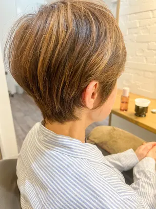 ショート Answer by charme所属・野澤 宏弥のヘアスタイル