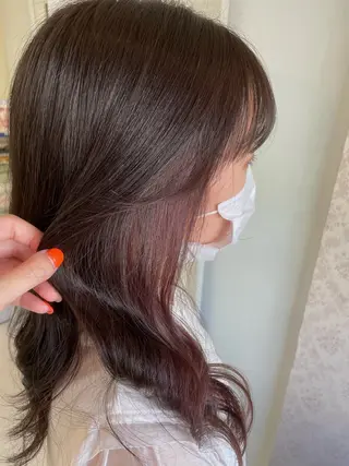 ロング カラー ヒヨシ ルナのヘアスタイル