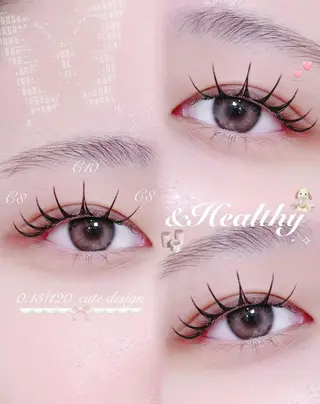 マツエク・マツパ 眉×まつげ専門店 ate ohのマツエク・マツパデザイン