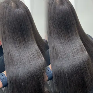 ロング カラー Ameri 新宿所属・新宿/透明感カラー/ 髪質改善/桜良のヘアスタイル