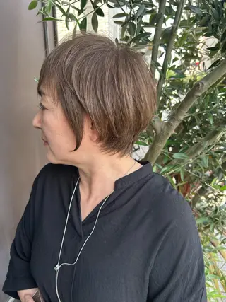 ショート FELIZA所属・似合わせの達人🔥 石川就平のヘアスタイル