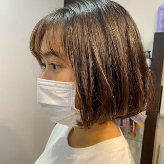 ショート 酸スト/フェザー パーマ/三谷海斗のヘアスタイル