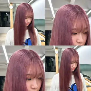 カラー moeka 表参道のヘアスタイル