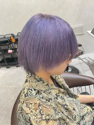メンズ karin ボブハイトーンのヘアスタイル