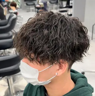 パーマ メンズ OVARL by apish所属・【メンズパーマ】 横田結希のヘアスタイル