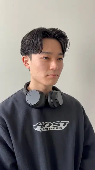 ショート パーマ メンズ men's/perm colorDaijuのヘアスタイル