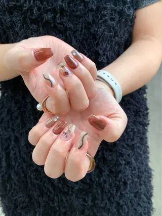 ネイル nail salon CLEO所属・SAKI👒 パラジェルのネイルデザイン