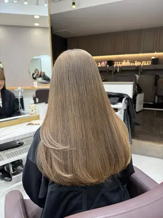 ロング カラー ヘアアレンジ 💗横浜美容室 💗HARUNAのヘアスタイル
