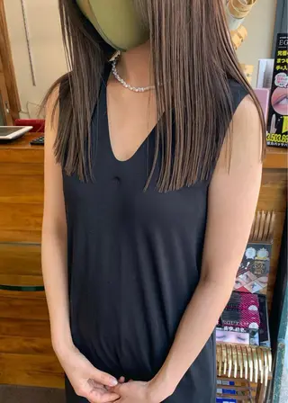 セミロング カラー LUMO所属・矢野 晃平のヘアスタイル