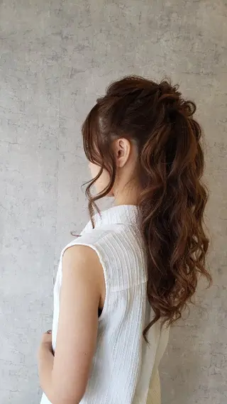 ロング FOCUS柏所属・🤍山岸 彩花🤍のヘアスタイル