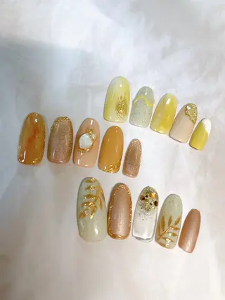 ネイル 秋好 悠のネイルデザイン