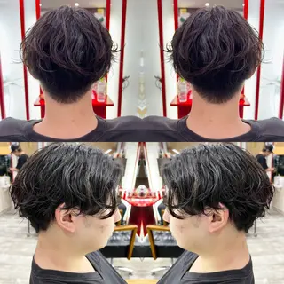 ショート パーマ メンズ "PEPPU "所属・🌈推し色派手髪 ハイトーンShinのヘアスタイル