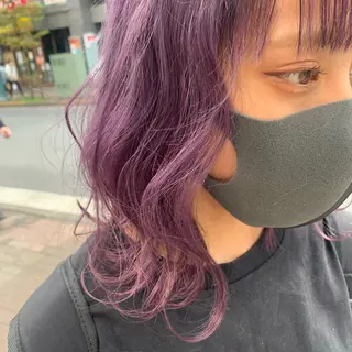 ミディアム カラー 韓国ヘア🦋 MIYUのヘアスタイル