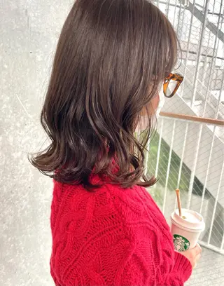 ロング カラー ヘアアレンジ メンズ似合わせ🪞 副店長 kotoriのヘアスタイル