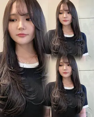 ロング カラー ダメージレス美容師 🌱水島侑理のヘアスタイル