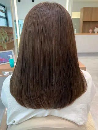 ロング 近 紗理奈のヘアスタイル
