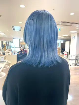 セミロング カラー パーマ ヘアアレンジ メンズ 🍒KIKUCHI KANAE🍒のヘアスタイル