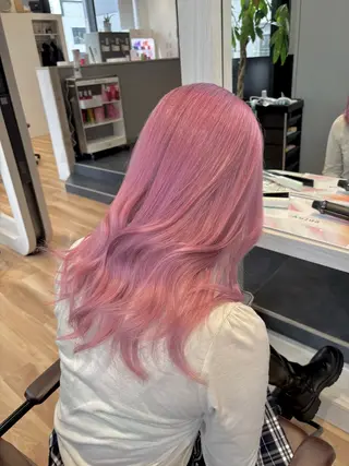 セミロング カラー STYLE エキシティ店所属・【似合わせパーマ】 STYLE 杉原　魁のヘアスタイル