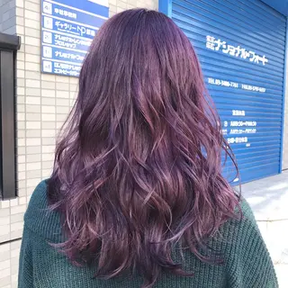 ミディアム カラー ヘアアレンジ Zina渋谷エリア マネージャShionのヘアスタイル