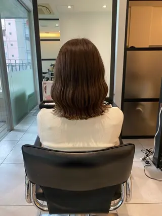 セミロング SPADIC 大阪店所属・梅田美容室 SPADICユヅキ♠のヘアスタイル