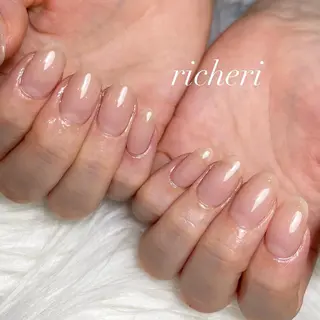 ミディアム ネイル richeri beautyのネイルデザイン