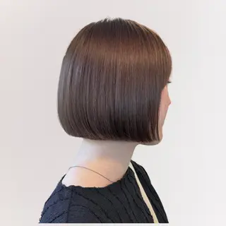 ショート カラー ブリーチなしWカラー レイヤー/KOHNOのヘアスタイル