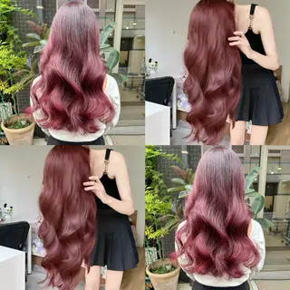 ロング カラー ブリーチなしカラー kana🐱のヘアスタイル