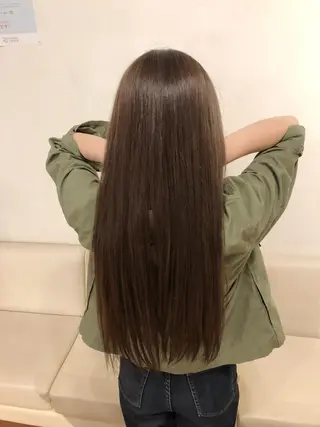 ロング カラー 石井 佑樹のヘアスタイル