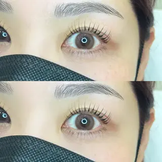 マツエク・マツパ N,moe  Eyelash所属・N,moe‪☆ Chinariのマツエク・マツパデザイン