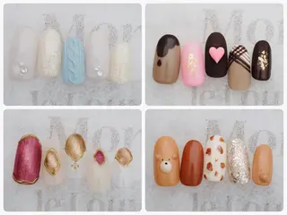 ネイル トップネイリスト Ribbon立川店のネイルデザイン