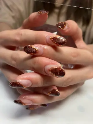 ミディアム ネイル nail yukkoのネイルデザイン